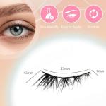 Self-Adhesive Anime Doll Eye Lashes - 5 Pairs