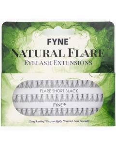 Fyne Natural Short Cluster Lash Extensions - 60 Pack