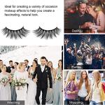 3D Faux Mink False Eyelashes - 5 Pairs