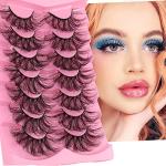7 Pairs 8D Mink Fluffy Fake Eyelashes