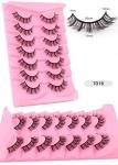 7 Pairs 8D Mink Fluffy Fake Eyelashes