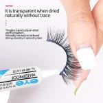 2-Pack Waterproof Eyelash Glue for False Lashes