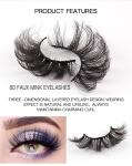 7 Pairs 8D Mink Fluffy Fake Eyelashes
