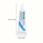 2-Pack Waterproof Eyelash Glue for False Lashes