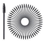 50 Disposable Eyelash Brushes for Makeup and Eyebrows