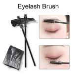 50 Disposable Eyelash Brushes for Makeup and Eyebrows