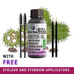 Pure AFRO Castor Oil 10ml with Lash&Brow Brushes
