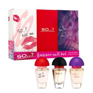 So…? Trio Women's Eau de Toilette Gift Set