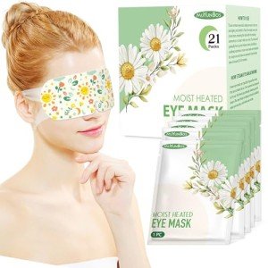 21-Pack Self-Heating Eye Masks for Tired Eyes
