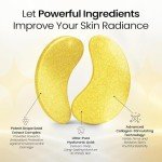 24K Gold Eye Treatment Masks for Dark Circles