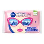 NIVEA Micellar Cleansing Wipes - 25 Biodegradable Pack