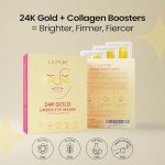 24K Gold Eye Treatment Masks for Dark Circles