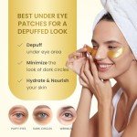 Gold Under Eye Gel Patches with Collagen & Caffeine