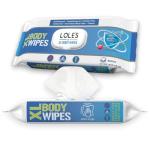 LOLE'S XL Cleansing Body Wipes for Adults