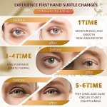 24K Gold Undereye Mask - 30 Pairs Hydrating Gel Pads