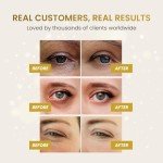 Gold Under Eye Gel Patches with Collagen & Caffeine