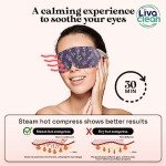 LivaClean 24 Steam Eye Mask for Relaxation