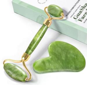 Gua Sha Facial Tool & Jade Roller Set