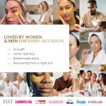 Gold Under Eye Gel Patches with Collagen & Caffeine