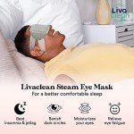 LivaClean 24 Steam Eye Mask for Relaxation