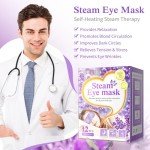 IFUDOIT Lavender Steam Eye Mask 12 Pack