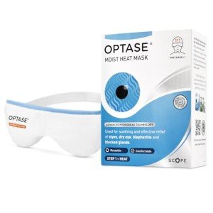 Optase Reusable Moist Heat Eye Mask for Dry Eyes