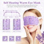 IFUDOIT Lavender Steam Eye Mask 12 Pack