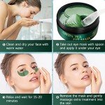 Green Tea Eye Gel Patches for Puffiness & Dark Circles