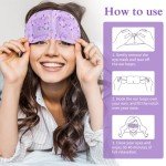 IFUDOIT Lavender Steam Eye Mask 12 Pack