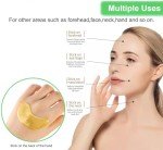 24K Gold Crystal Collagen Under Eye Gel Pads