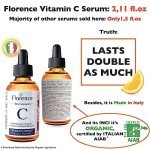 Organic Vitamin C Serum with Hyaluronic Acid & Niacinamide