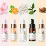 LAIKOU 5-Piece Facial Serum Set for Radiant Skin