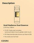 COSRX Niacinamide & Snail Mucin Dual Essence 80ml