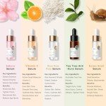 LAIKOU 5-Piece Facial Serum Set for Radiant Skin