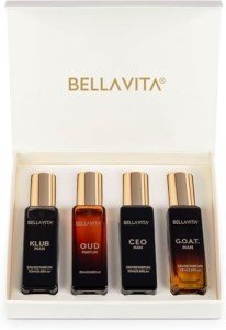 BellaVita Men's Luxury Perfume Gift Set (4x20ml)