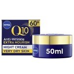 NIVEA Q10 Anti-Wrinkle Night Cream for 60+