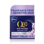 NIVEA Q10 Revitalising Night Cream for Sensitive Skin