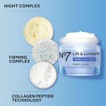 No7 Lift & Luminate Night Cream 50ml