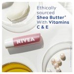 NIVEA Pearly Shine Lip Balm with Shea Butter