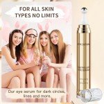 Hyaluronic Eye Cream for Dark Circles & Puffiness
