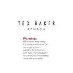 Ted Baker M Eau de Toilette - Tonka & Musk