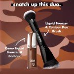 e.l.f. Camo Liquid Bronzer & Contour Duo Brush