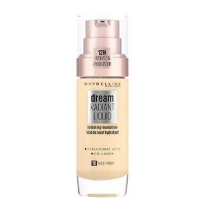 Maybelline Dream Radiant Liquid Foundation - Shade 10 Ivory