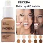Glamza PHOERA Full Coverage Matte Foundation, Shade 102