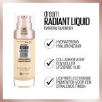Maybelline Dream Radiant Liquid Foundation - Shade 10 Ivory