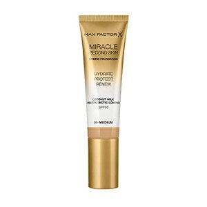Max Factor Miracle Second Skin Foundation - Medium 30ml