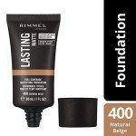 Rimmel Lasting Matte Lightweight Full Coverage Foundation 30ml