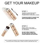 KYDA AirBrush Foundation Spray - Natural Beige Finish