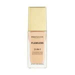 Profusion Cosmetics 2-In-1 Foundation & Concealer - Fair Ivory