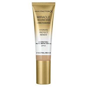 Max Factor Miracle Second Skin Hydrating Foundation - Neutral Medium